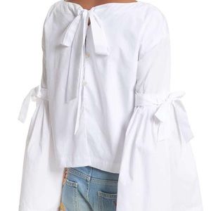Free People, So Obviously Yours bell sleeve top.
